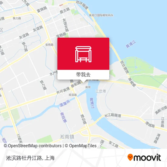 淞滨路牡丹江路地图