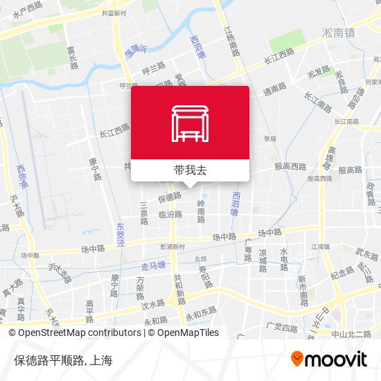 保德路平顺路地图