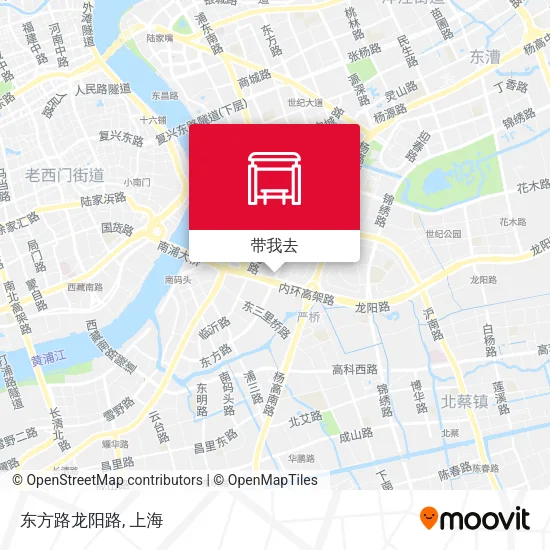 东方路龙阳路地图