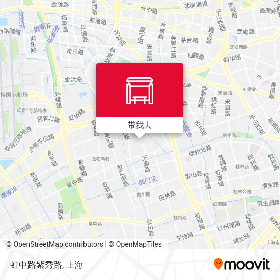 虹中路紫秀路地图