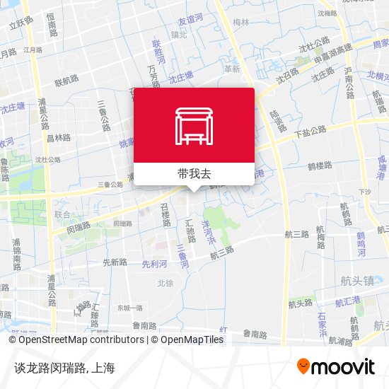 谈龙路闵瑞路地图