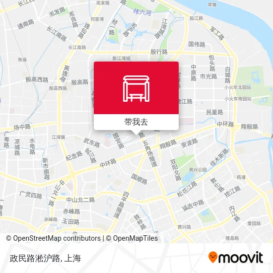 政民路淞沪路地图
