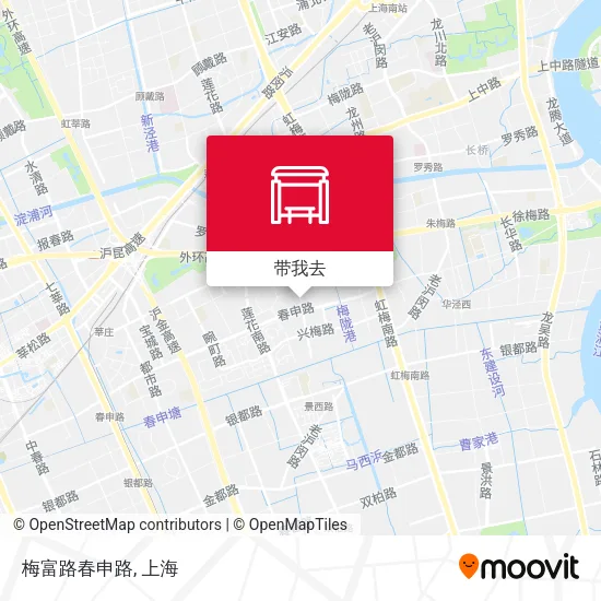 梅富路春申路地图