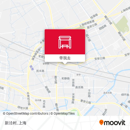 新泾村地图