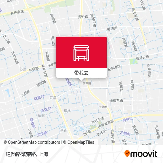 建韵路繁荣路地图