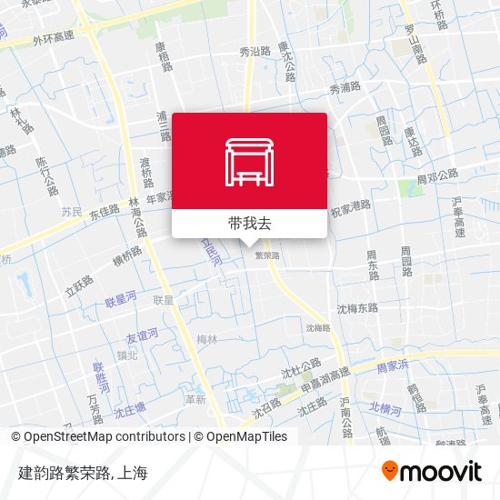 建韵路繁荣路地图