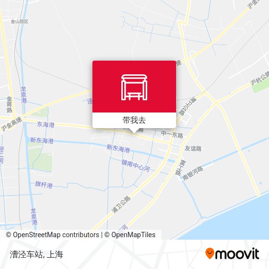 漕泾车站地图