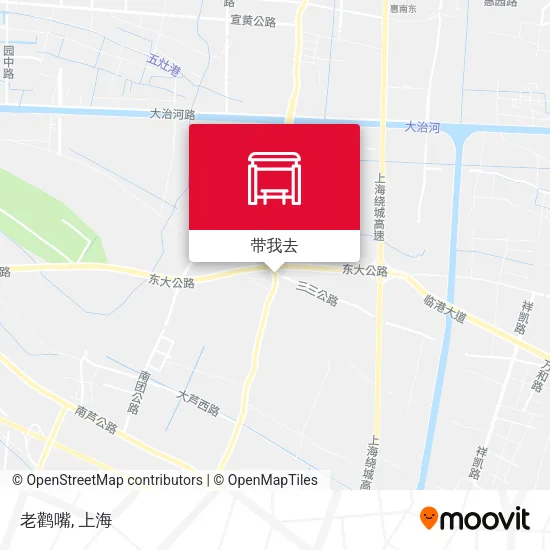 老鹳嘴地图