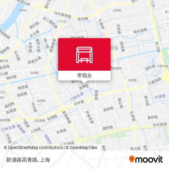 新浦路高青路地图