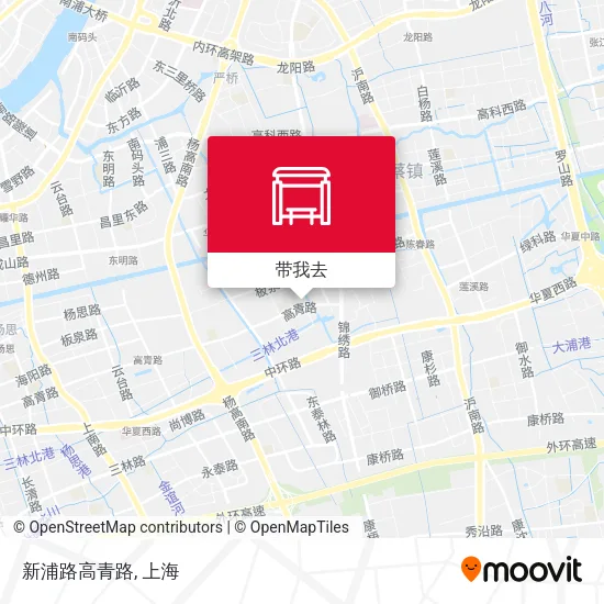 新浦路高青路地图