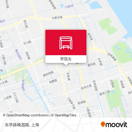 东亭路晚霞路地图