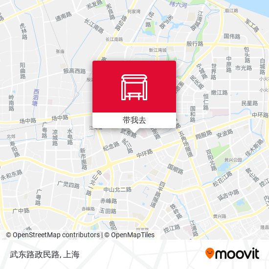武东路政民路地图
