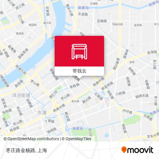 枣庄路金杨路地图
