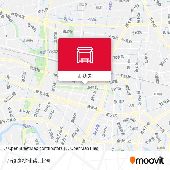 万镇路桃浦路地图