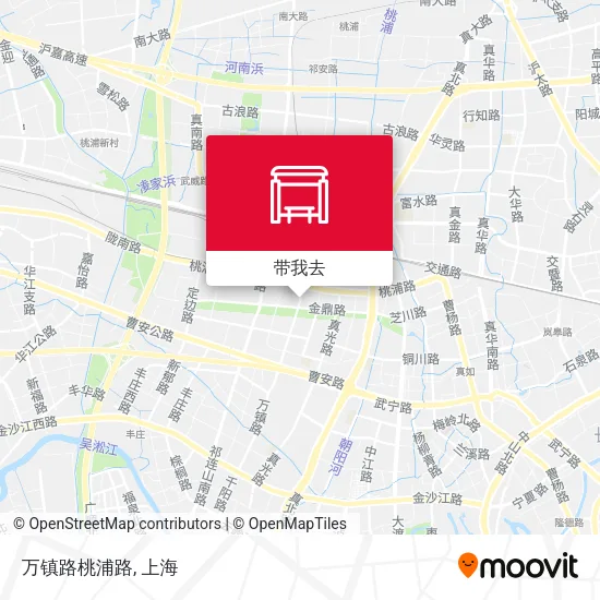 万镇路桃浦路地图