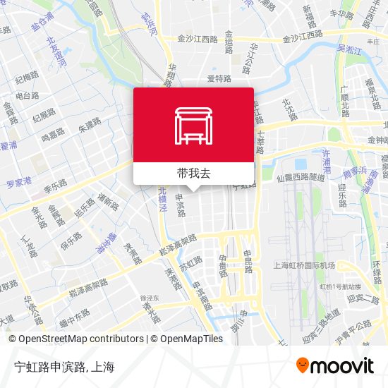宁虹路申滨路地图