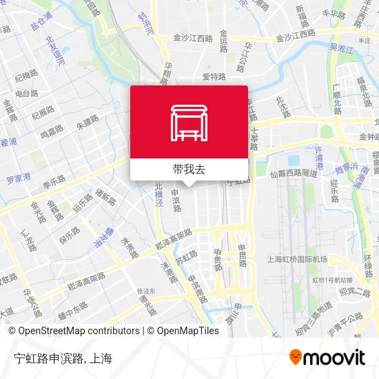 宁虹路申滨路地图