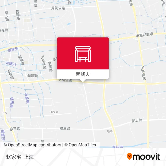赵家宅地图