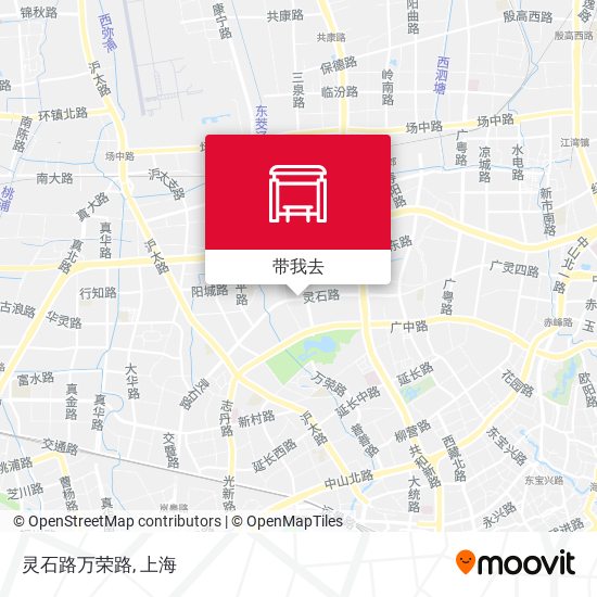 灵石路万荣路地图