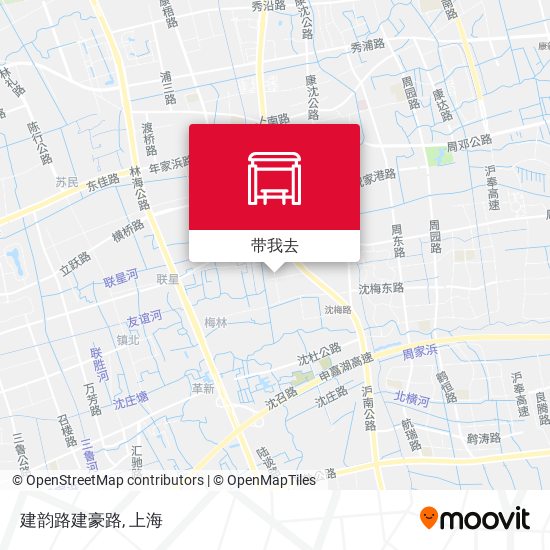 建韵路建豪路地图