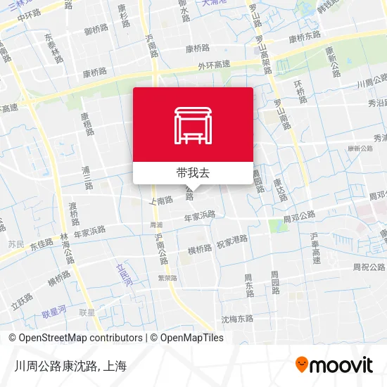 川周公路康沈路地图