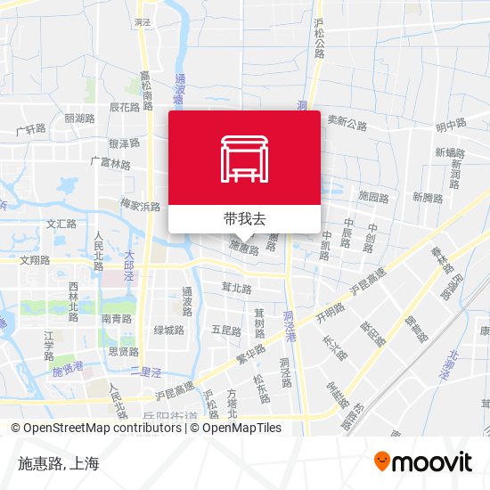 施惠路地图