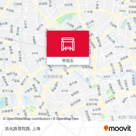 昌化路普陀路地图