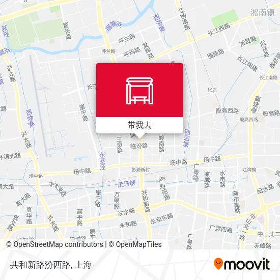 共和新路汾西路地图