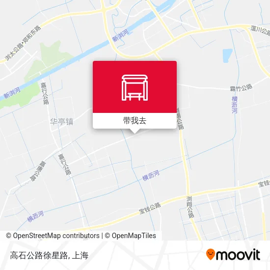 高石公路徐星路地图