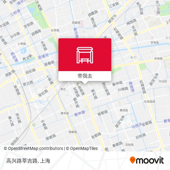 高兴路莘吉路地图