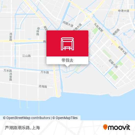 芦潮路潮乐路地图