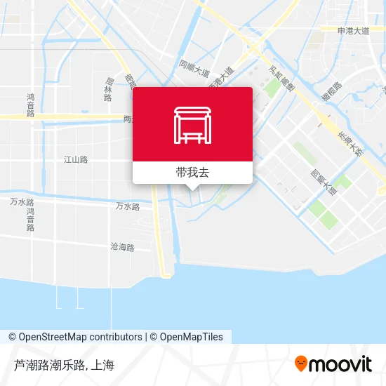 芦潮路潮乐路地图