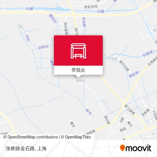 张桥路金石路地图