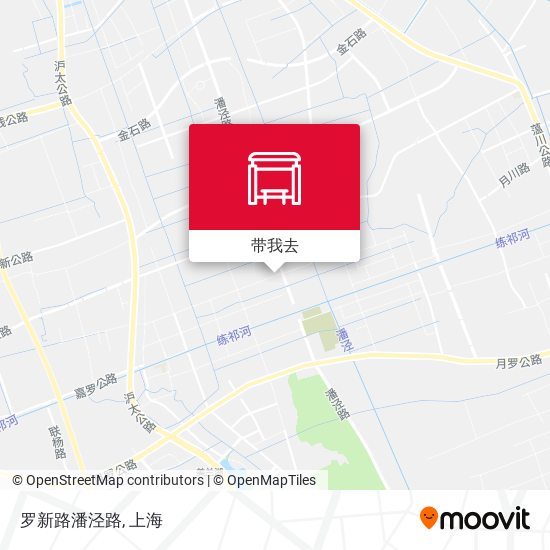 罗新路潘泾路地图