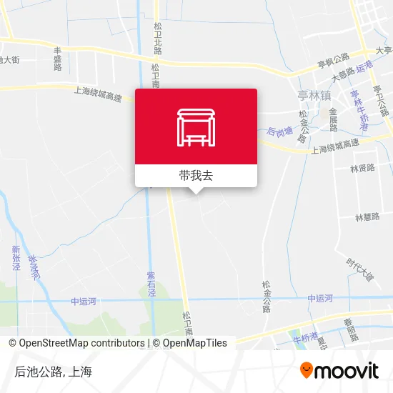 后池公路地图