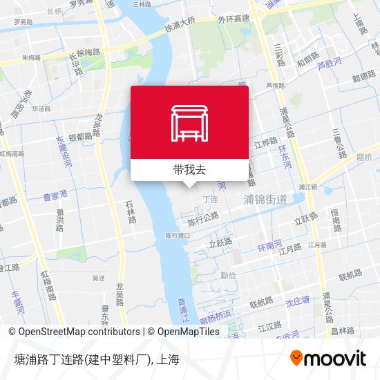 塘浦路丁连路(建中塑料厂)地图