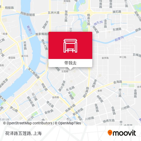 荷泽路五莲路地图