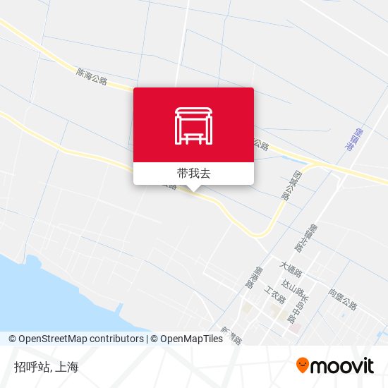 招呼站地图