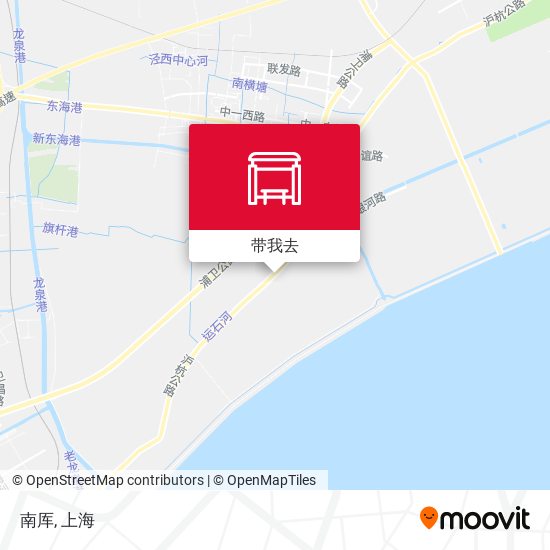 南厍地图