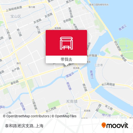 泰和路淞滨支路地图
