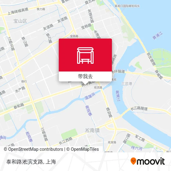 泰和路淞滨支路地图