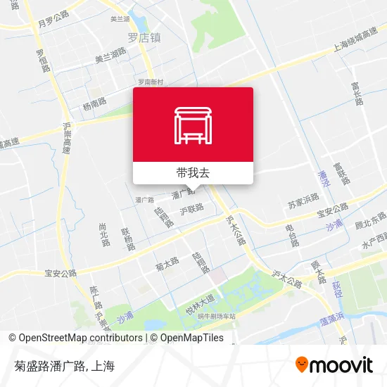 菊盛路潘广路地图