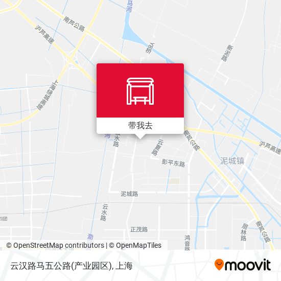 云汉路马五公路(产业园区)地图