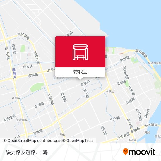 铁力路友谊路地图