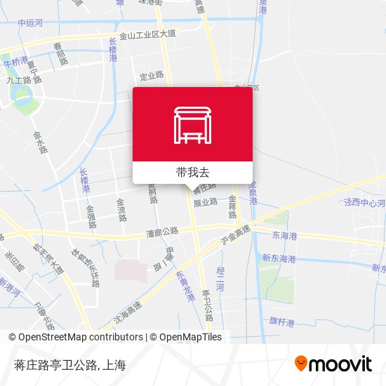 蒋庄路亭卫公路地图