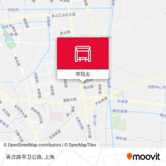 蒋庄路亭卫公路地图