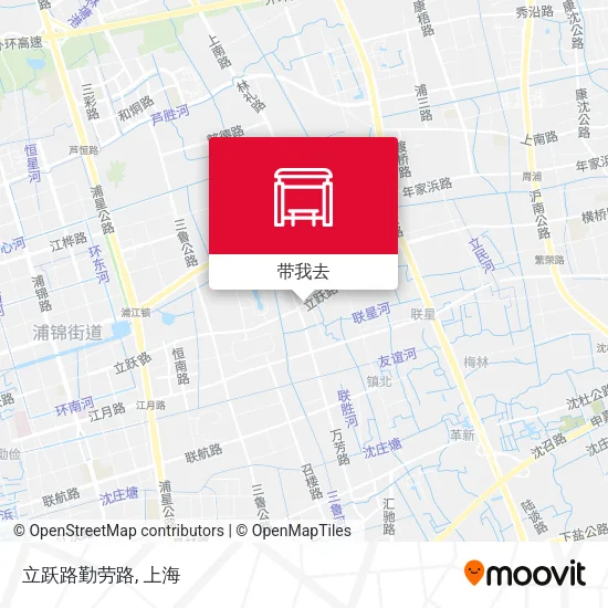 立跃路勤劳路地图