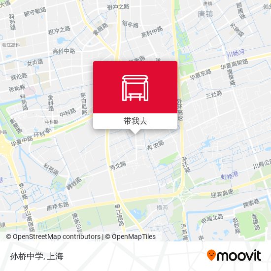 孙桥中学地图