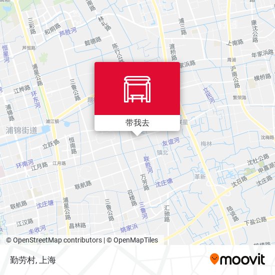 勤劳村地图