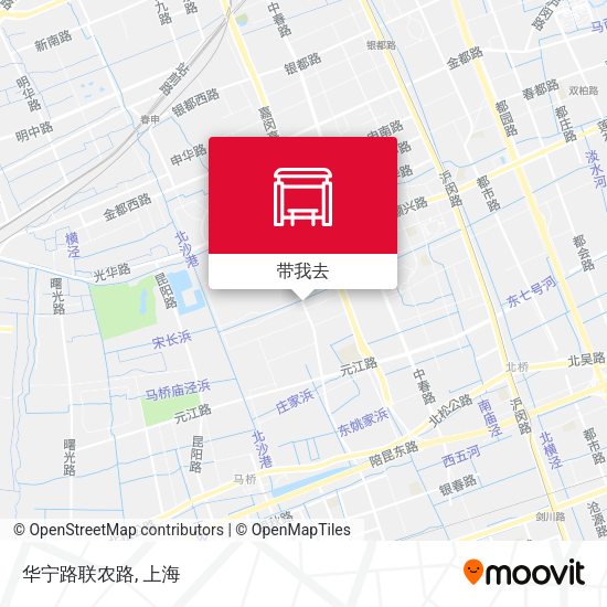华宁路联农路地图
